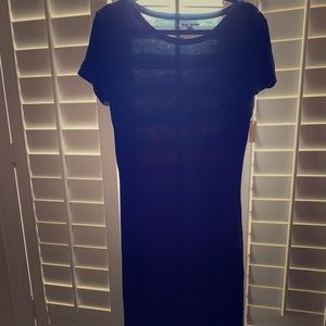 Essentials Women's Solid Short-Sleeve Maxi